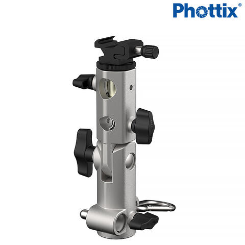 Phottix Varos Pro BG Tiltbar paraplyholder med hotshoefeste